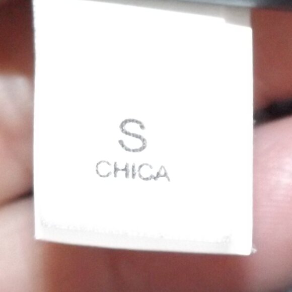 BEBE Cardigan Sweater, S, Geometric/Stripe, Open front, Asymmetric, Shawl collar - Picture 12 of 12